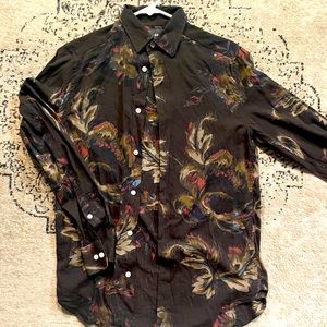 Flower print H&M shirt